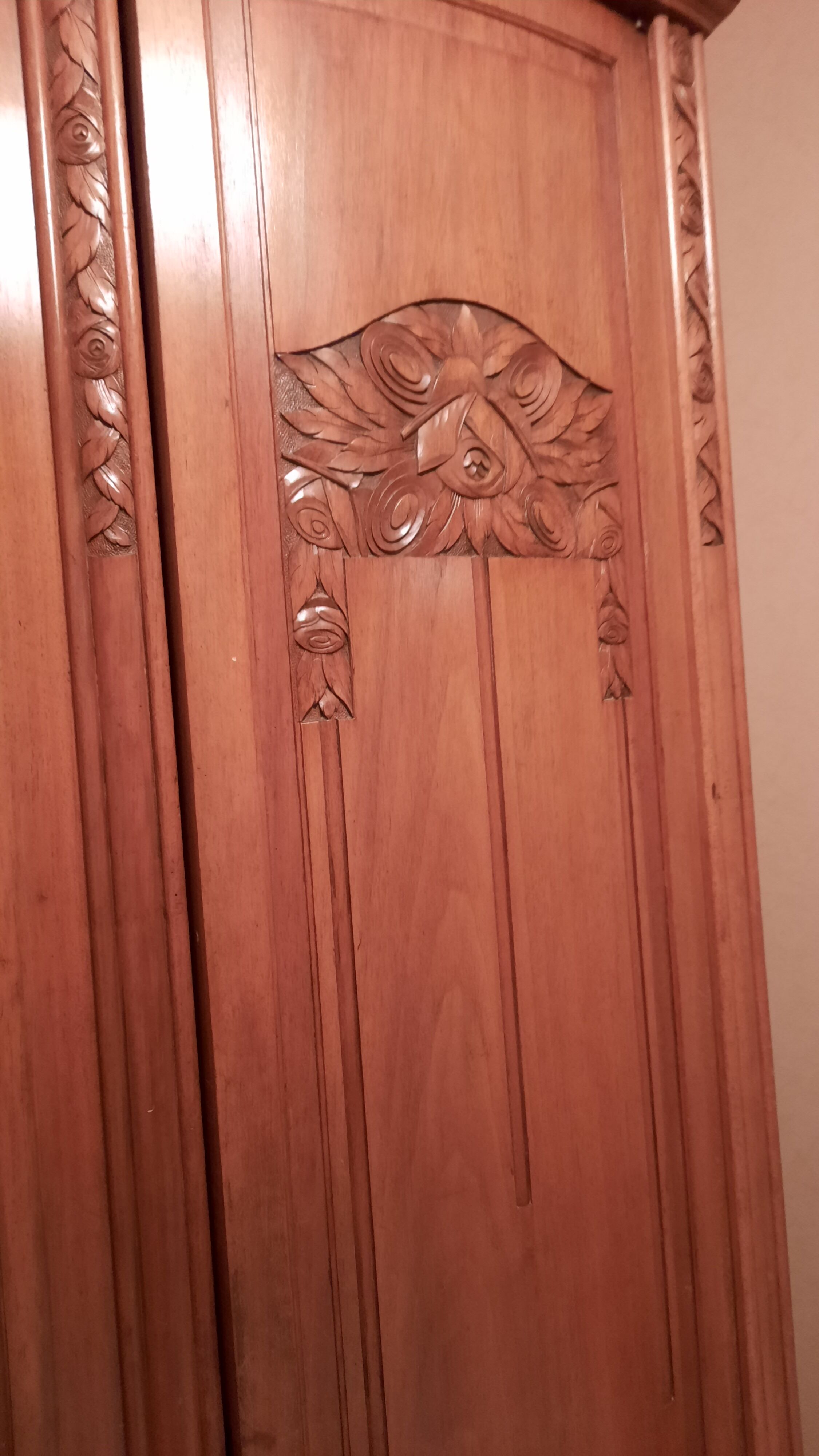 Art deco style wardrobe