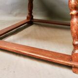 19th-century painted wooden changing table