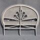 Rattan headboard 2 people
