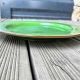 Large plate or green ceramic presentation dish