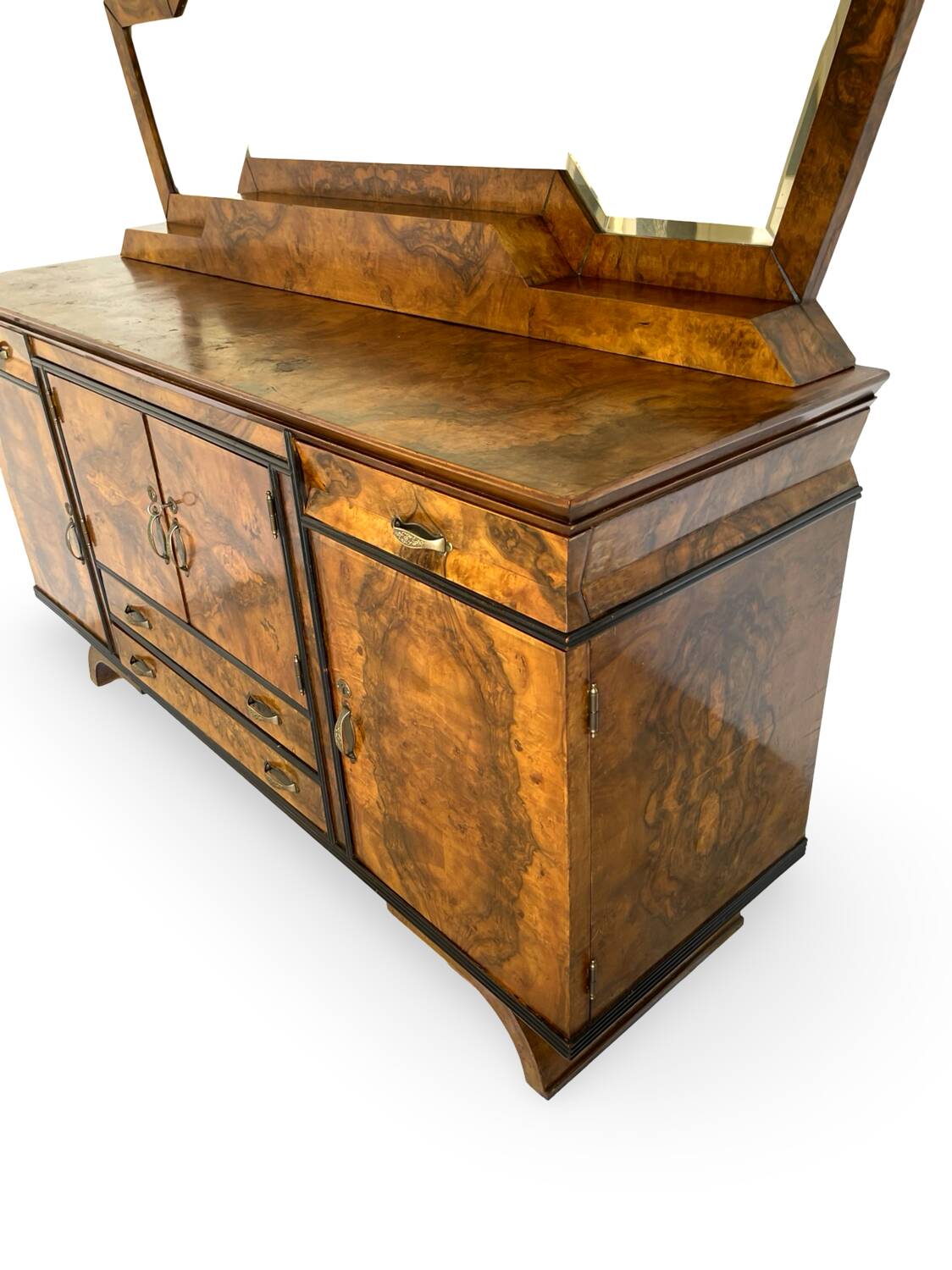 Crédence/buffet Art déco italien, années 1920.