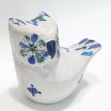 Owl ceramic by Aldo Londi for Bitossi rare 1950