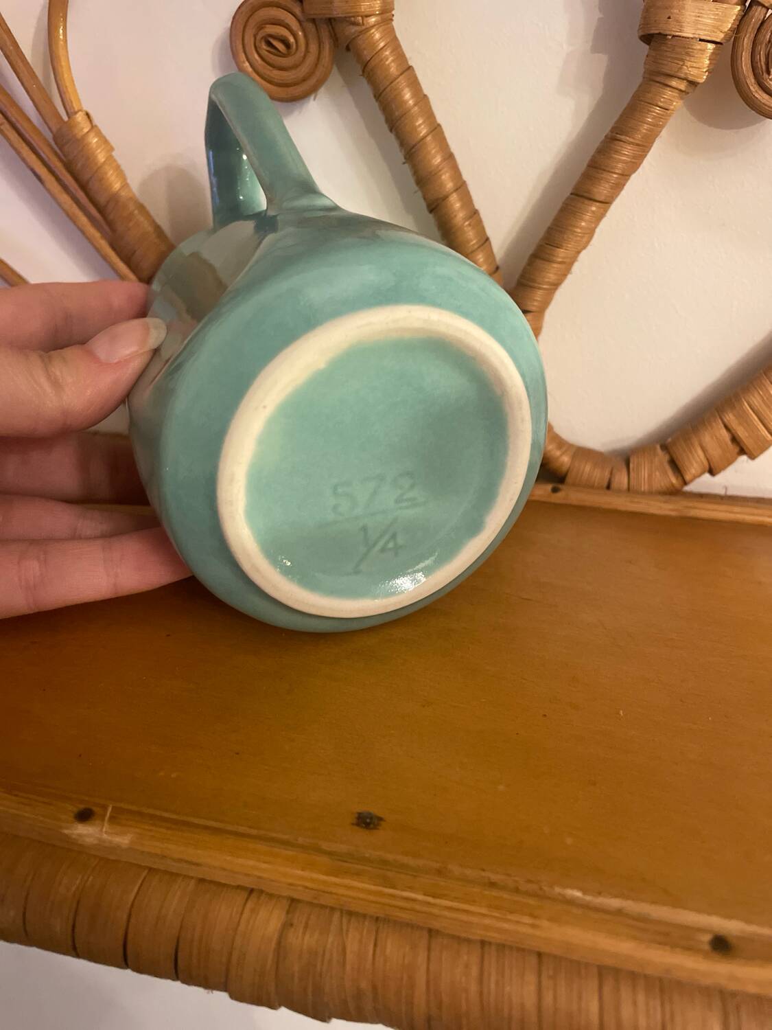 Milk jug or unusual vase