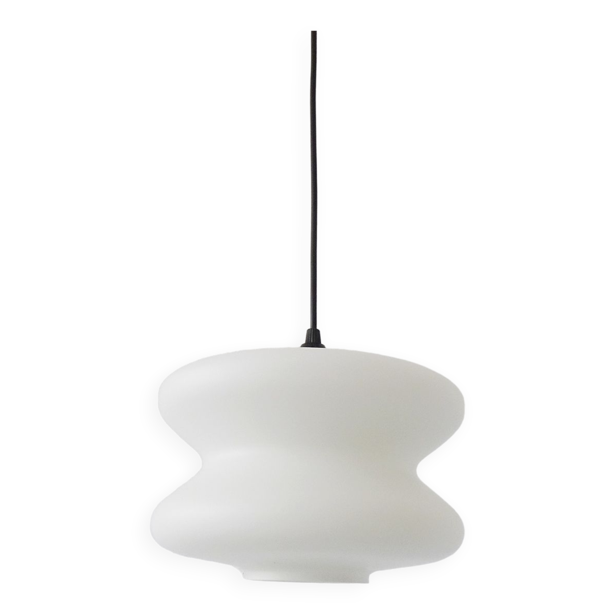 Pendant lamp made of opal glass