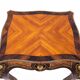Table basse unique, France, vers 1880.