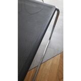 Perforated metal coffee table 70s