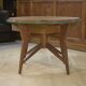 Table de jeux / guéridon en chêne 1940’s
