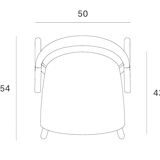 Black oak bok chair ethnicraft