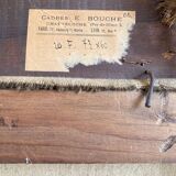 Carved wooden frame E Mouth