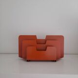 Nvf metal letter mail holder from the 60s