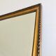 Old mirror in wood and gilded stucco, 114 x 93 cm