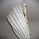 Organic Light Sculpture Wall Hanging Lamp, Birch Branch +Paper