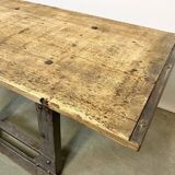 Table basse rivetée industrielle, années 1960