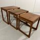 BR Gelsted teak nesting tables with drawer Denmark