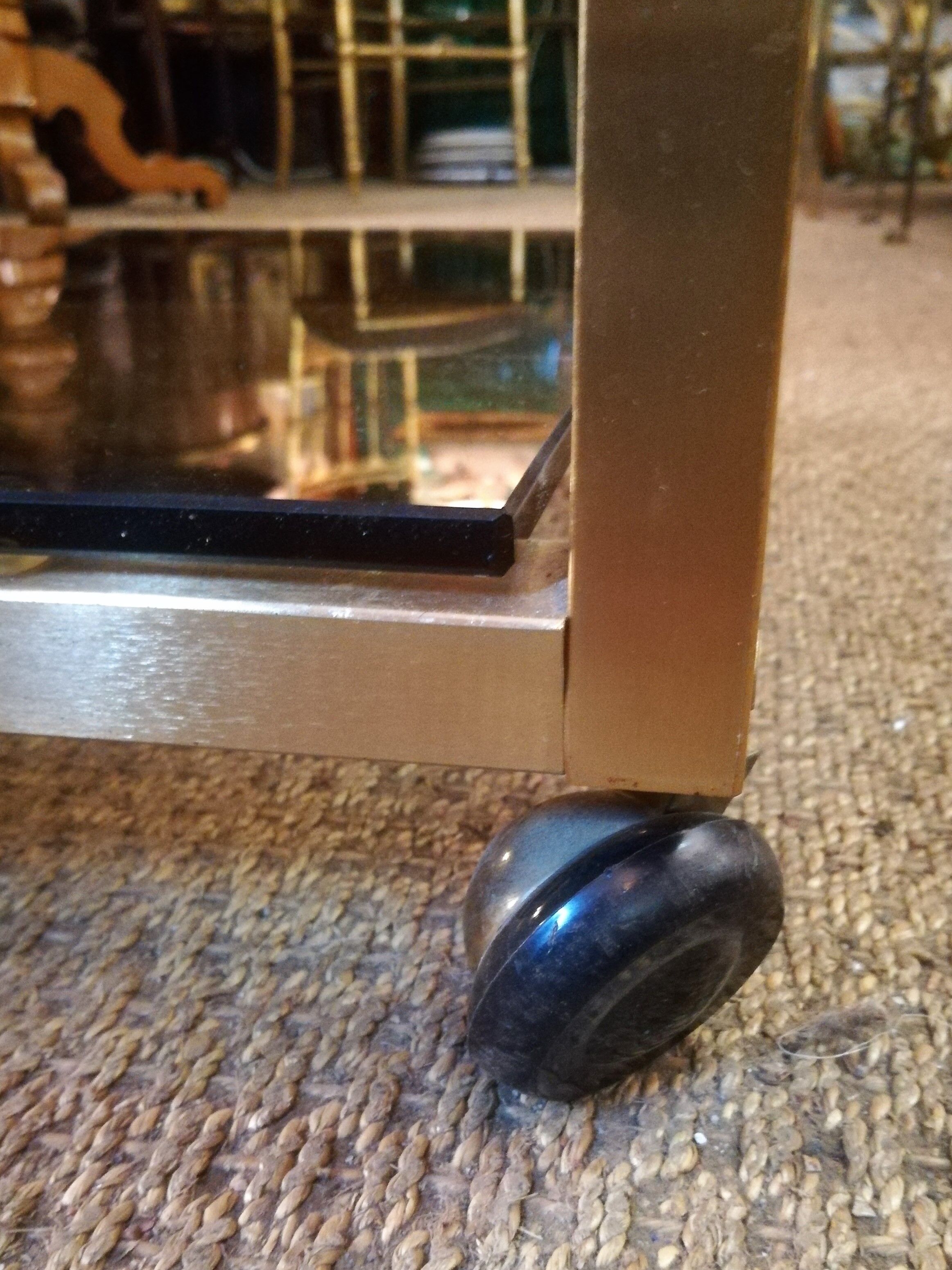 Brass serving table 1970