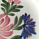 Ensemble 8 assiettes Saint Amand décor fleurs stylisées 4122