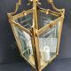 Lanterne quatre verres transparent vintage
