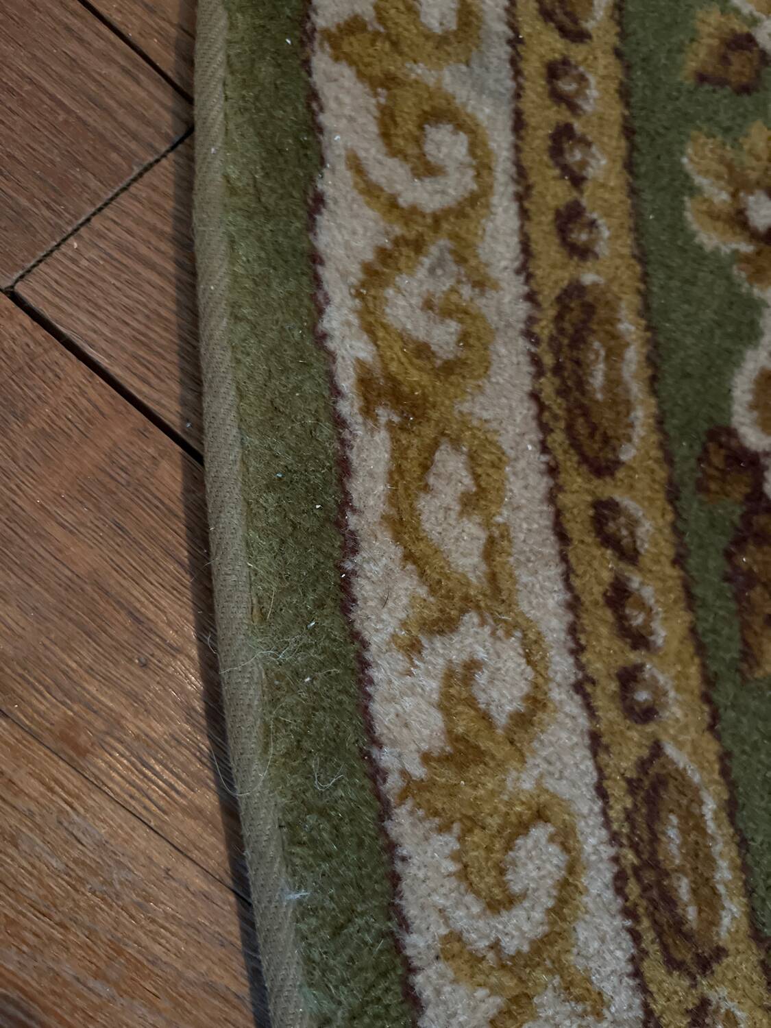 Vintage carpet in pure virgin wool from the 70s, Chambord by Eulan Bayer.
