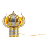 Lampe de table florentine en laiton français des années 1960 dans le style