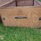 Large suitcase / wooden trunk - old