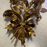 Wall light in the style of Hans Kögl, mid-20th century.