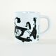 Porcelain mug, Danish design, 1988, manufacturer: Royal Copenhagen