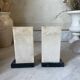 Art Deco pair of onyx bookends