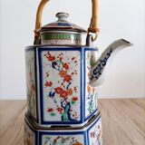 Japanese teapot with candle stove and filter