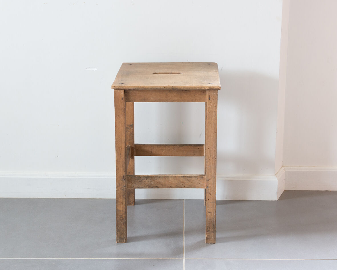 Wooden stool