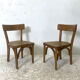 Paire de chaises d'enfant baumann 50's