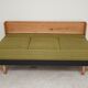 Green folding bench / Sofa  
Drevotvar Czechoslovakia 1960