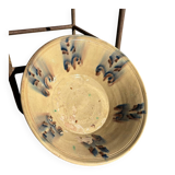 Ancient earthenware dish