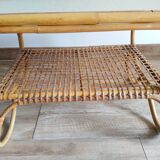 Rattan coffee table