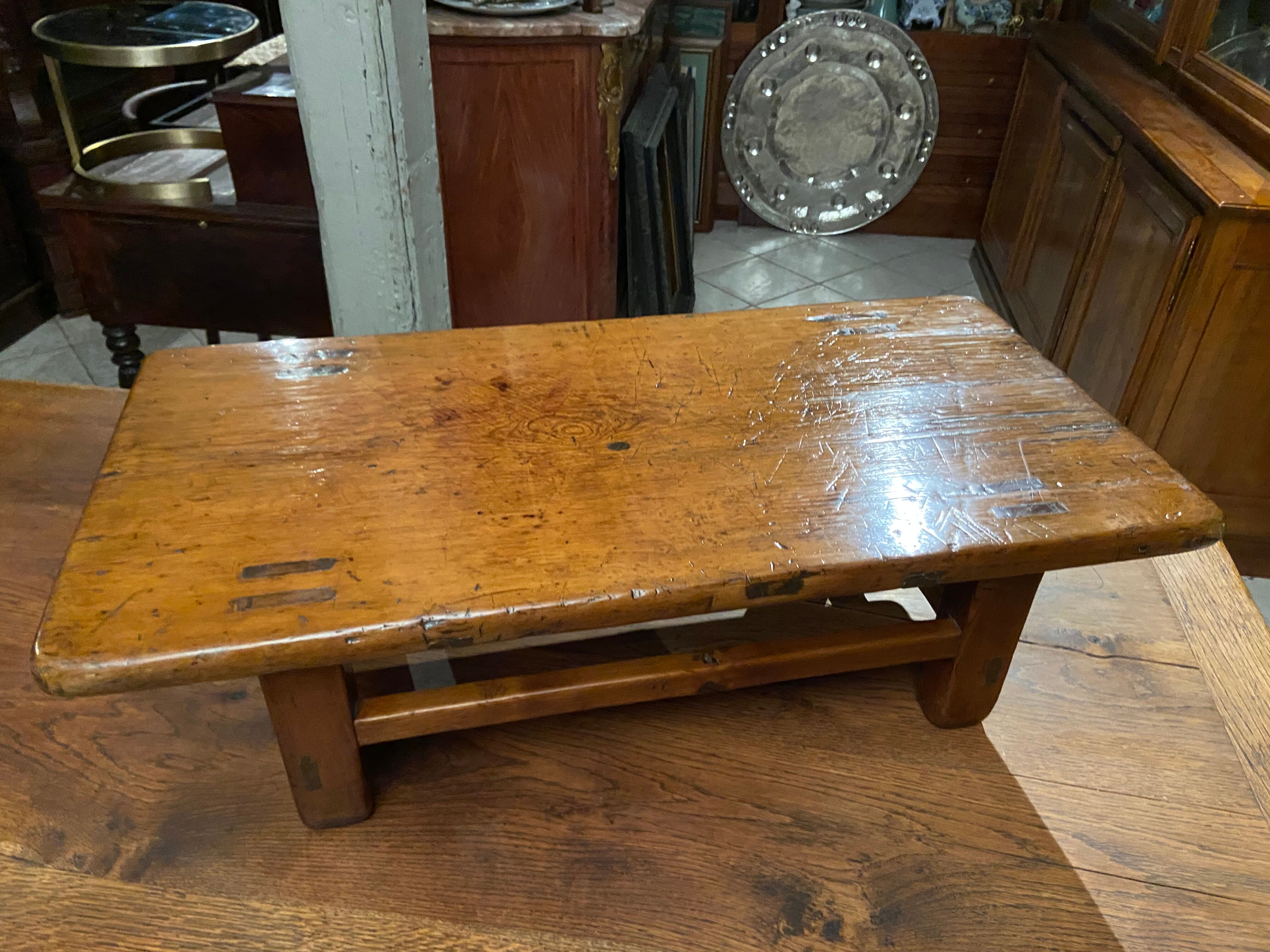 Tea table China, Japan nineteenth solid wood, Chabudai type