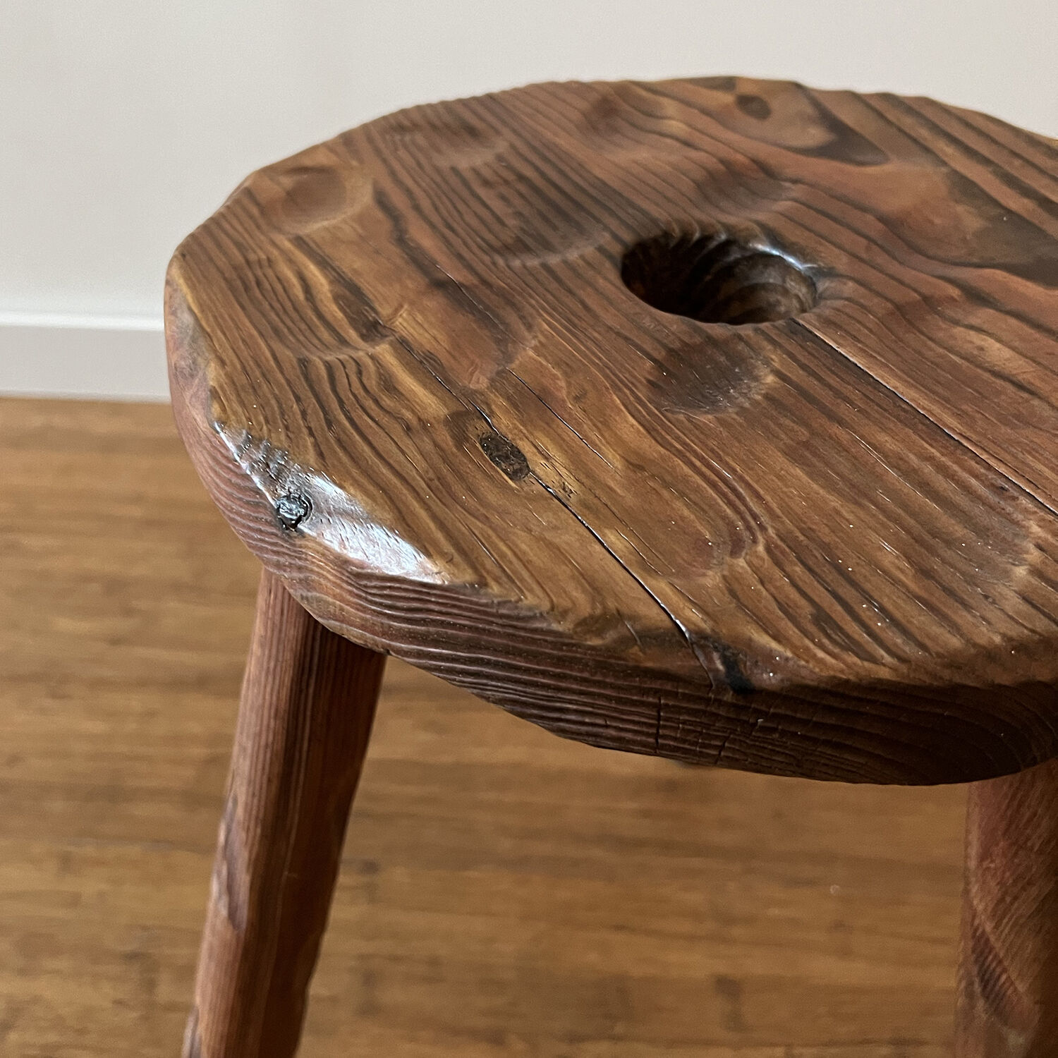 Brutalist triode stool