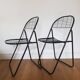 Set of 2 folding chairs Alland by Niels Gamelsgaard