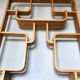 Claustra vintage wood Ludvik Volak