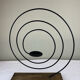 Sculptural spiral candlestick