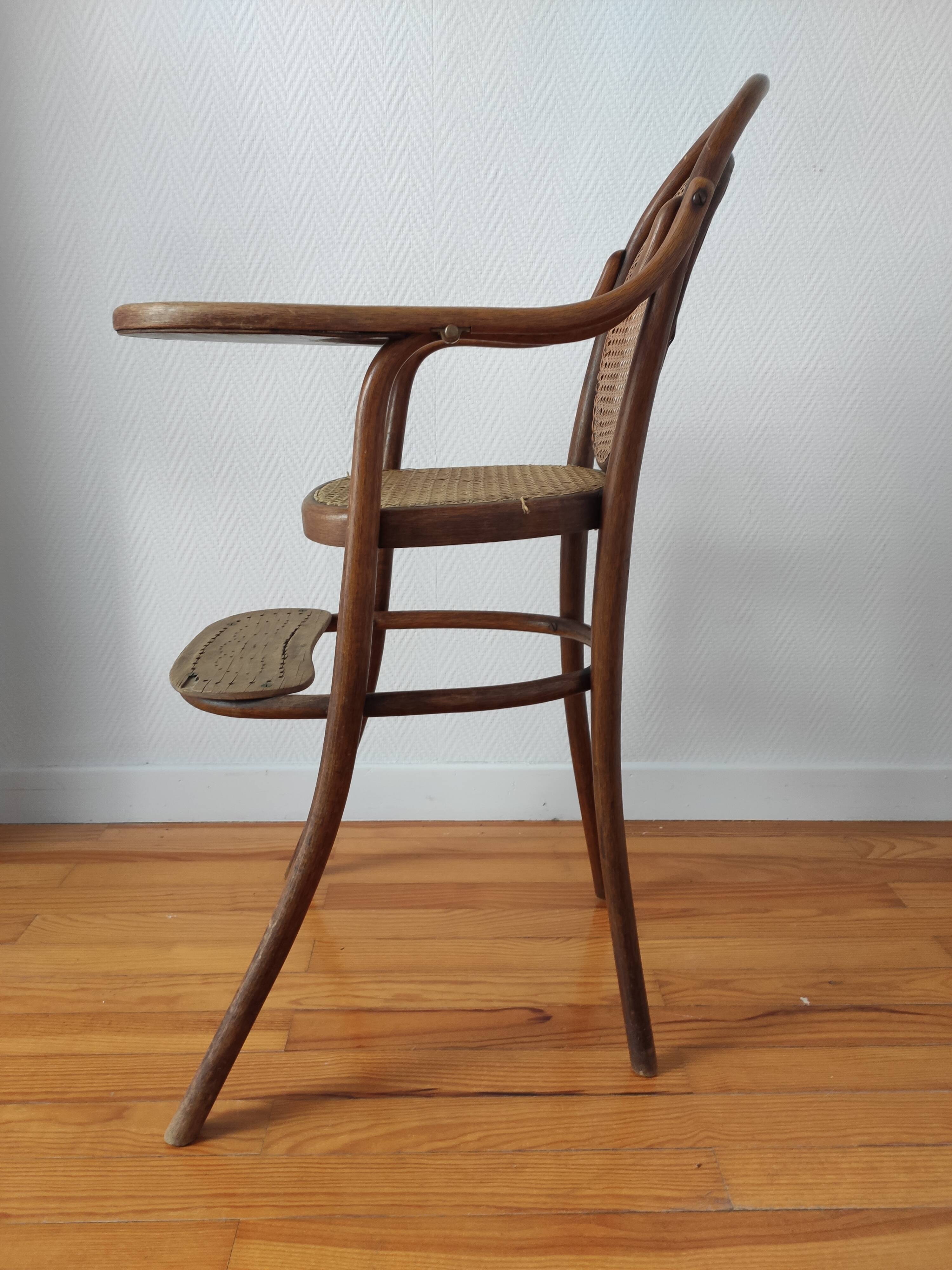 High chair baby Thonet