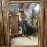 Gilded Louis Philippe mirror