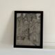 Original drawing of Rouen Cathedral in pencil by Auguste Drouot