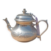 Vintage Moroccan teapot in silver-plated metal – Marouan