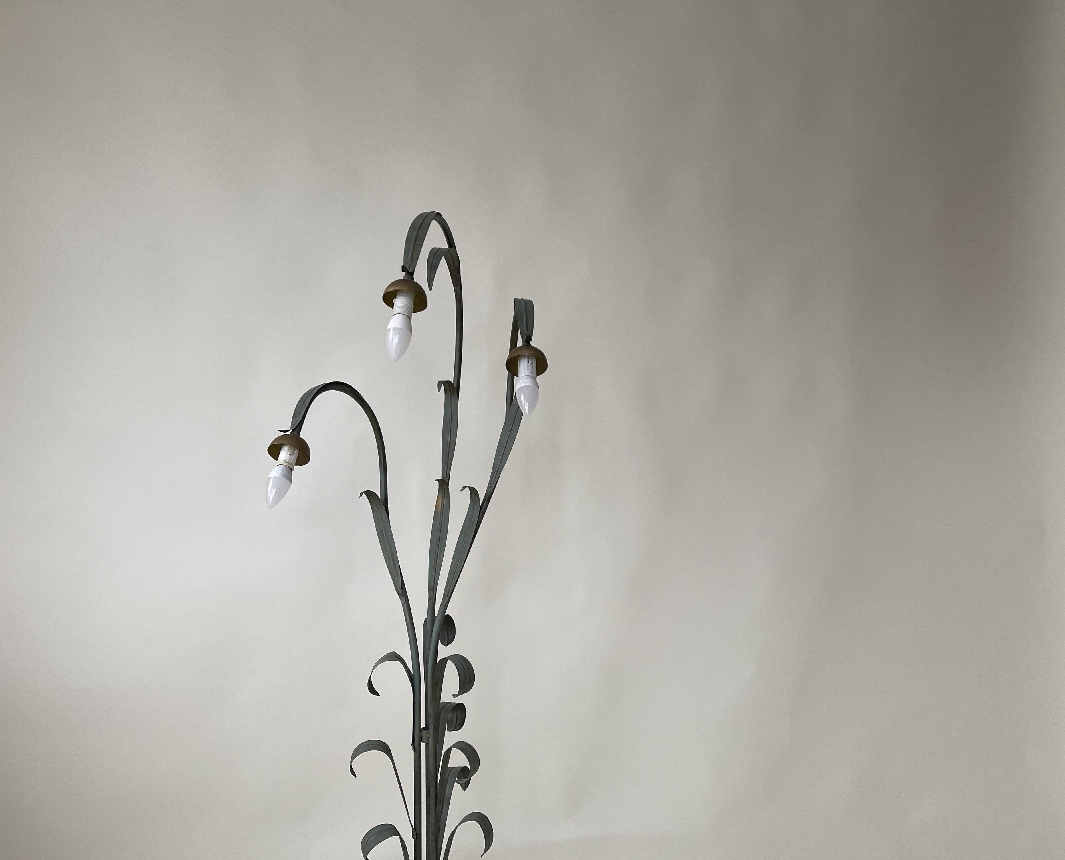 French Art Nouveau Floor Lamp