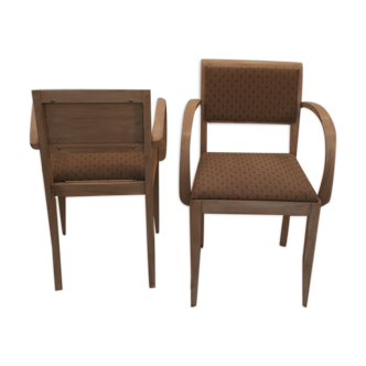Paire de fauteuils bridge