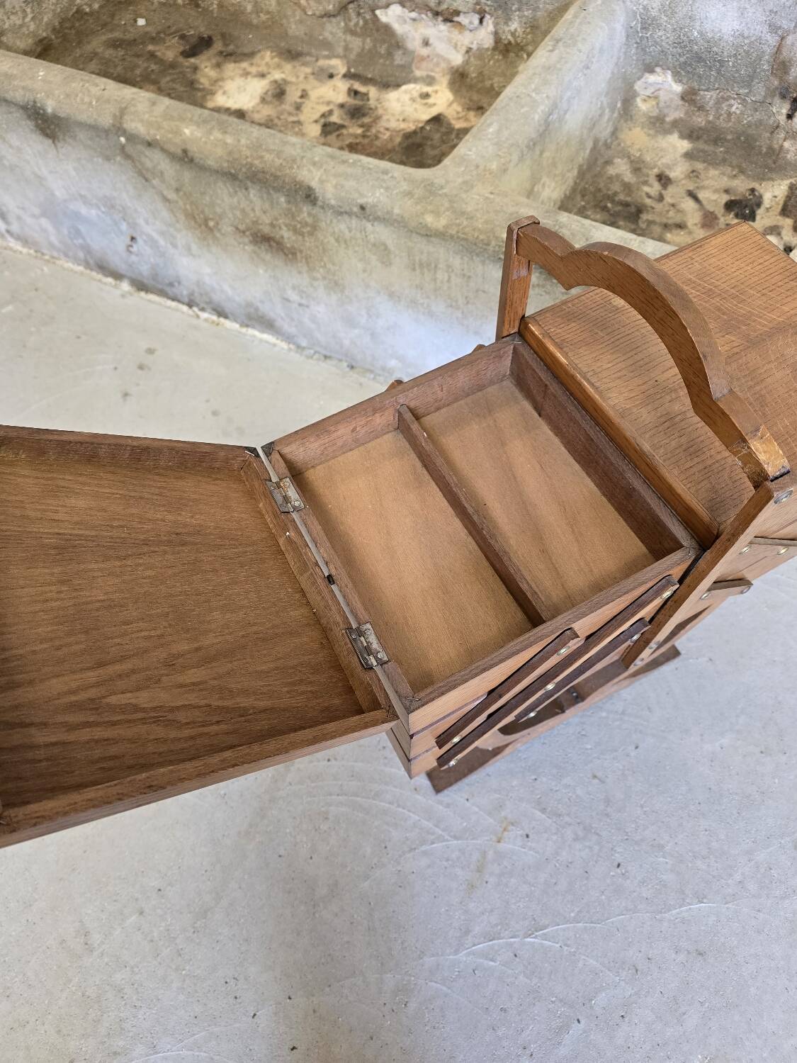 Woodworker from the 1950s