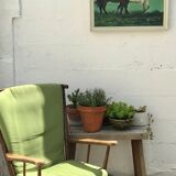 Vintage horses painting