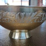 Engraved brass pocket