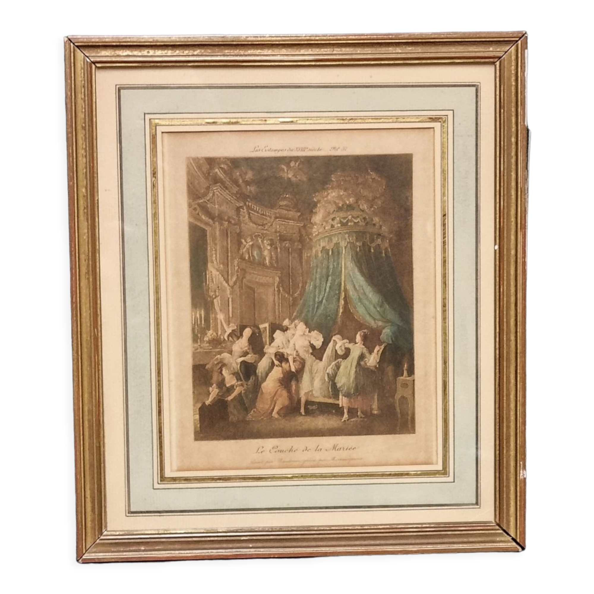 Painting The bride's diaper