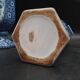 Antique 19th century Delft pair of hexagonal vases - Petrus Regout Maestricht