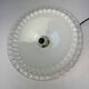 Old opaline laced suspension 25 cm vintage